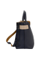 Belt Bag, &pound;270, Handbags, Navy, Leather, Side view